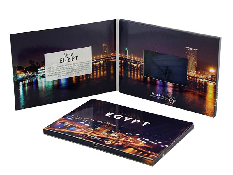 Customized printing 7inch lcd screen video brochure 2