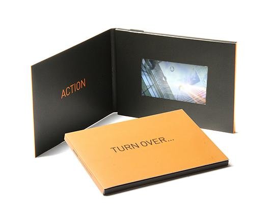 LCD Color Touch Screen Video Brochure