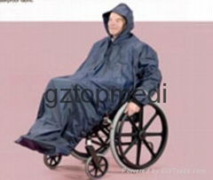  Topmedi Waterproof Lining Wheelchair Mac Spring Clip Drawstring Hood Clothing A