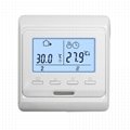 China factory touch screen thermostat for floor heating 16A 3