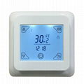 China factory touch screen thermostat for floor heating 16A 5