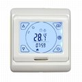 16amp touch screen floor heating thermostat programmable 5