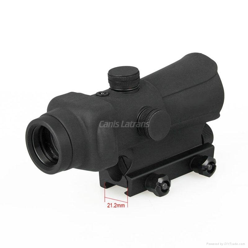 tactical lucid optic hunting red dot scope sight 2