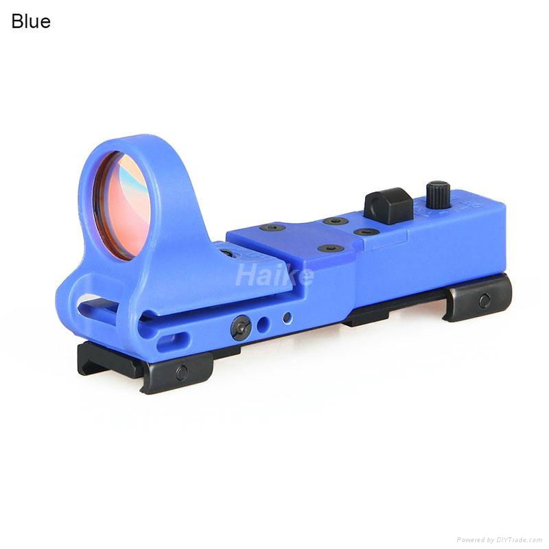 Tactical Railway Aluminum Red Dot Scope with Click Switch 3