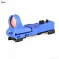 Tactical Railway Aluminum Red Dot Scope with Click Switch 3