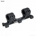 Aluminum 25-30mm double ring scope mount  1