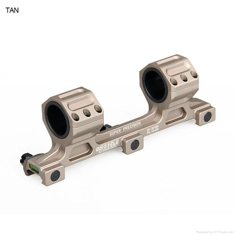 Aluminum 25-30mm double ring scope mount  5