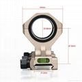 Aluminum 25-30mm double ring scope mount  4