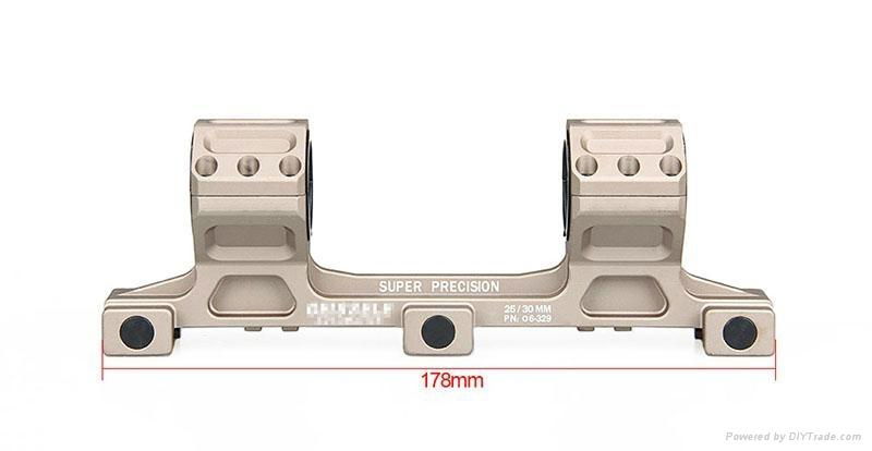 Aluminum 25-30mm double ring scope mount  2