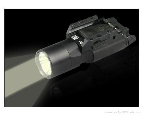 Tactical air gun flashlight X300 Ultra LED Weapon Light  5