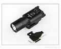 Tactical air gun flashlight X300 Ultra LED Weapon Light  4