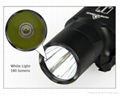 Tactical air gun flashlight X300 Ultra LED Weapon Light  2