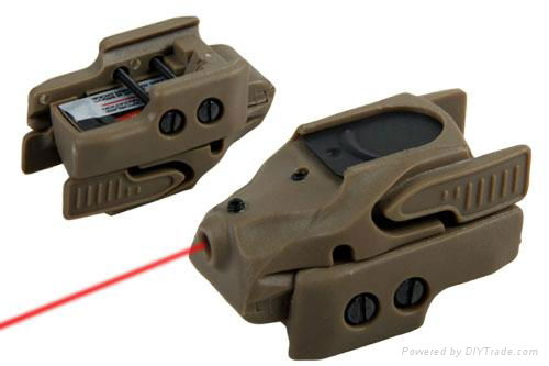 Tactical hunting air pistol gun red laser sight 3