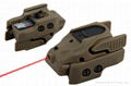 Tactical hunting air pistol gun red laser sight 3
