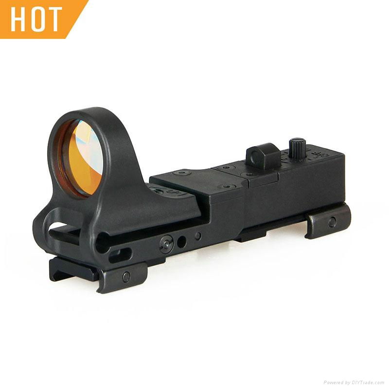 Tactical Railway Aluminum Red Dot Scope with Click Switch 3