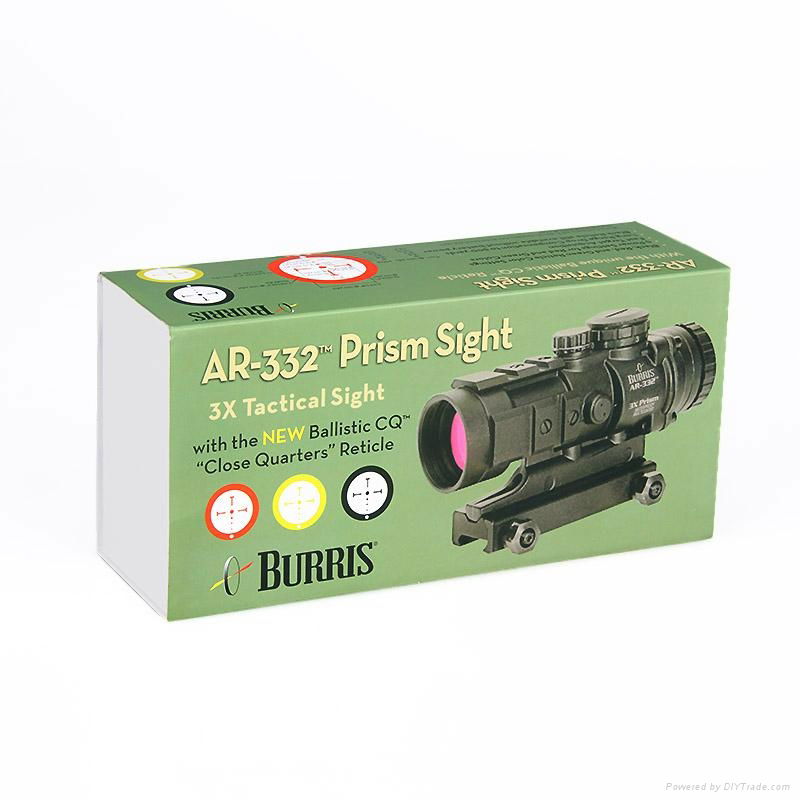 3x Prism Red Dot Sight with Ballistic CQ Reticle CL1-0309 5