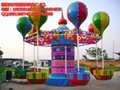 設計新穎漂亮的遊樂設備桑巴氣球