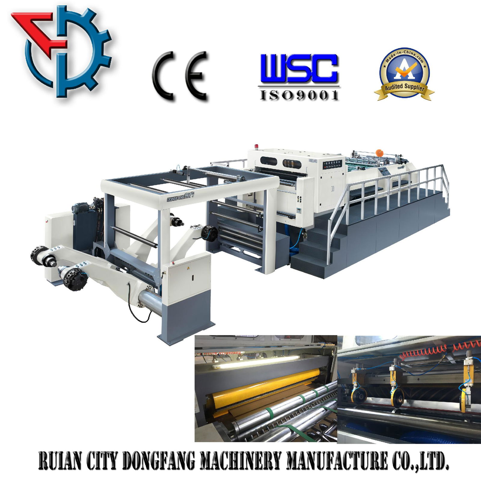 DFJ-1400/1700S dual knife synchro-fly cutting machine - DONGFANG (China Manufacturer) - Paper ...