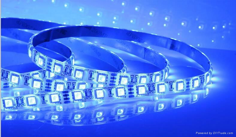 DC12V 60leds Waterproof Flexible LED Strip Light SMD5050 LED Strip with CE &RoHS 4