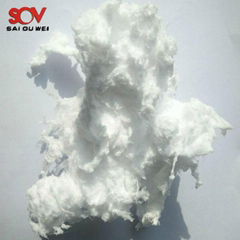 Superfine inorganic fibers spraying glass wool