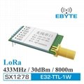 Ebyte E32-TTL-1W SX1278 SX1276 LoRa 433MHz long range rf transceiver module