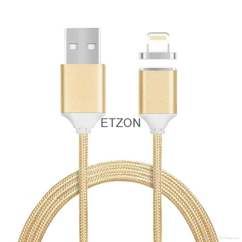 Best  magnetic usb cable for iphone or  android with strong magnetic connector 3