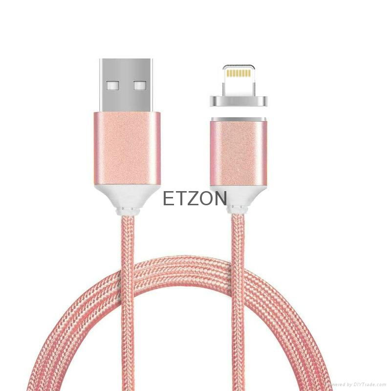 High quality maginetic micro usb lightning chagrging data cable for iphone