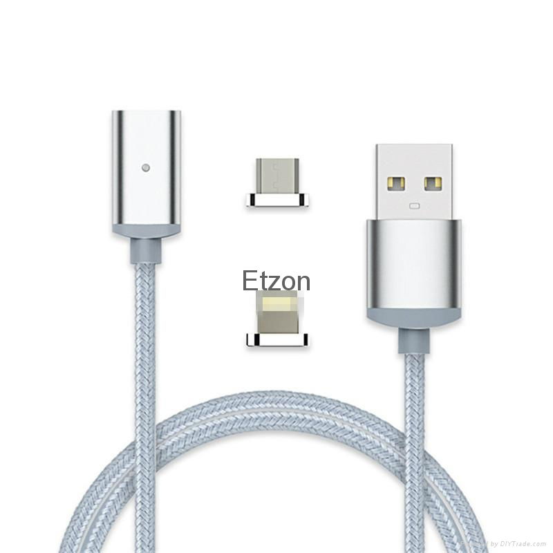 2 in 1 Magnetic Charging Cable Combo  Fast Phone Charger Data Transfer Sync 2