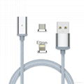 Magnetic Charging Cable with 2