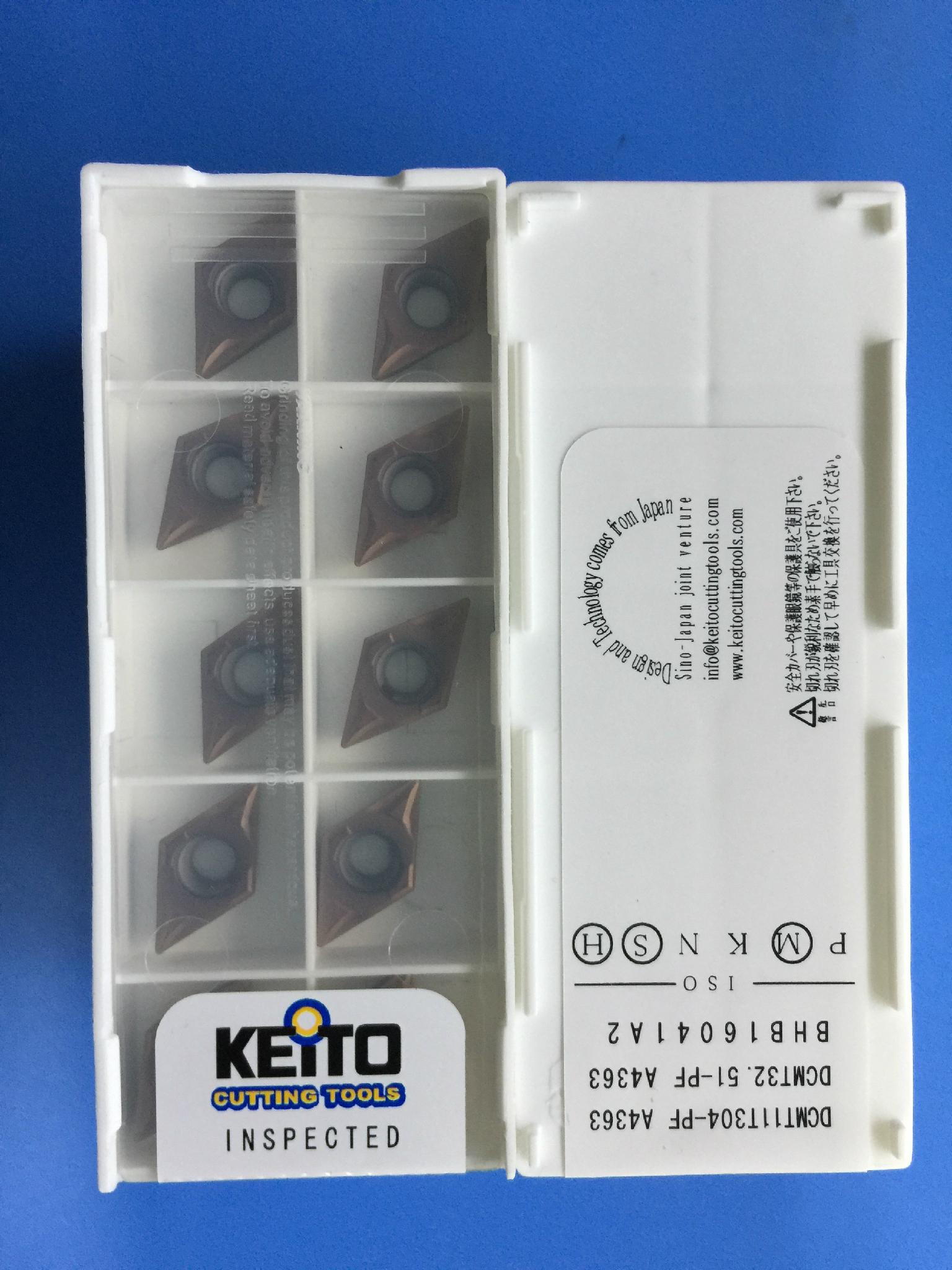 carbide inserts DCMT11T304PF KEITO CUTTING TOOLS (China Manufacturer