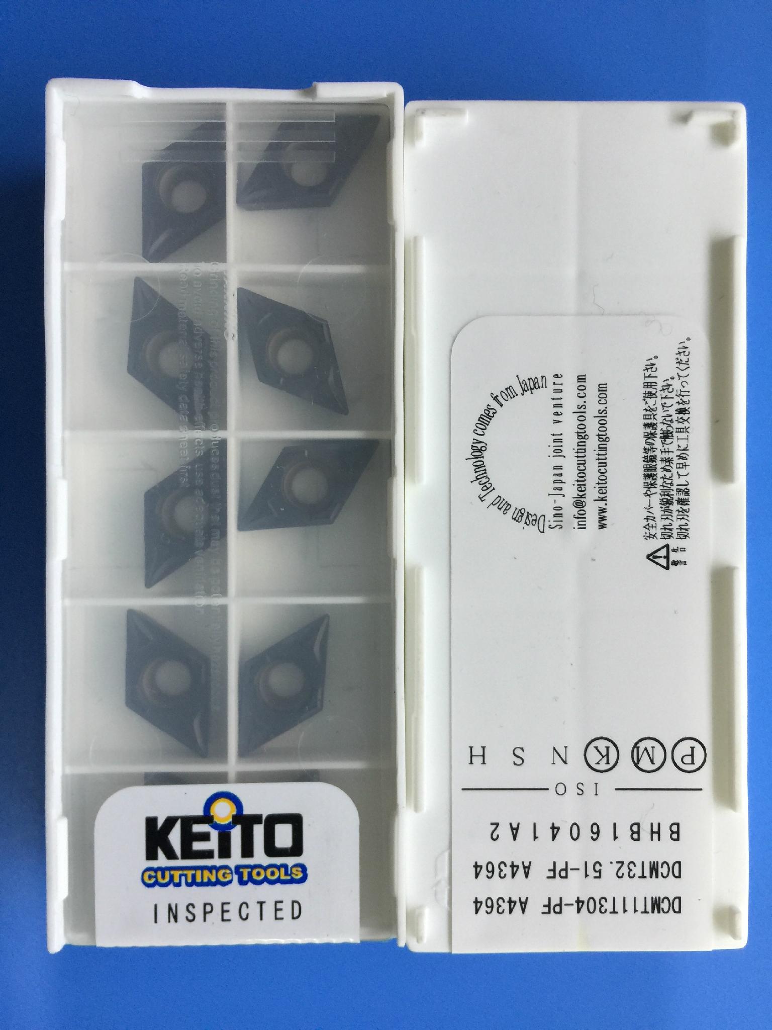 carbide inserts DCMT11T304PF KEITO CUTTING TOOLS (China Manufacturer
