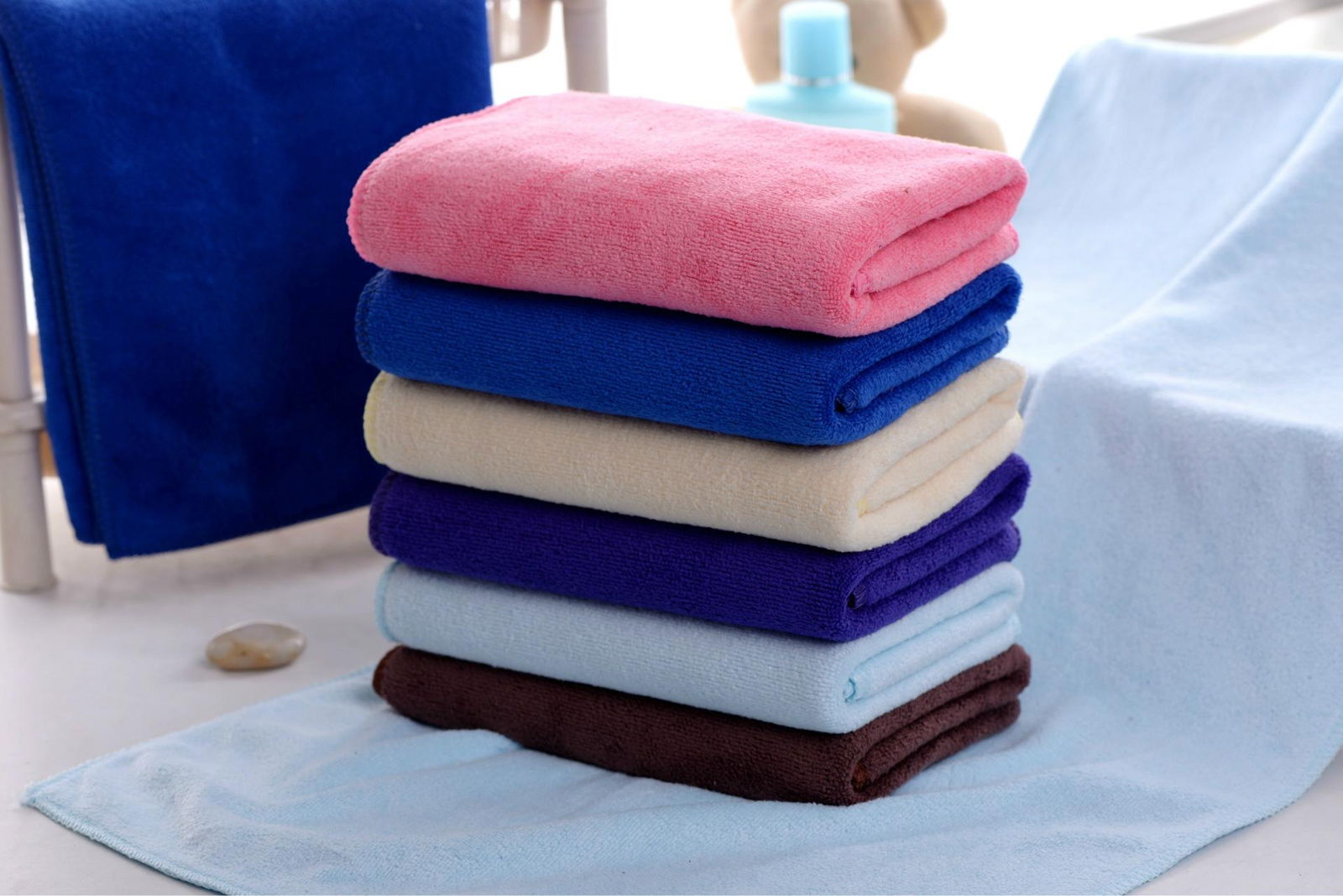 China manufacturer white hotel towel/hotel bath towel/hotel bath towel set 4