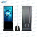 32'' media player digital advertising board with IR touchscreen 3