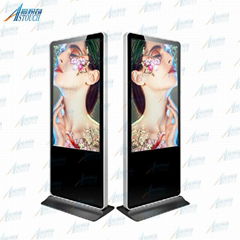 55'' media player digital advertising board with i3 CPU