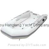 Foldable RIB-310 PVC Rigid Inflatable Boat