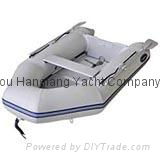 PSB-310 Performance Wood Floor Inflatable Sportboat 