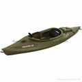 Sun Dolphin Green Excursion 10' Sit In Fishing Kayak With Bonus Paddle  