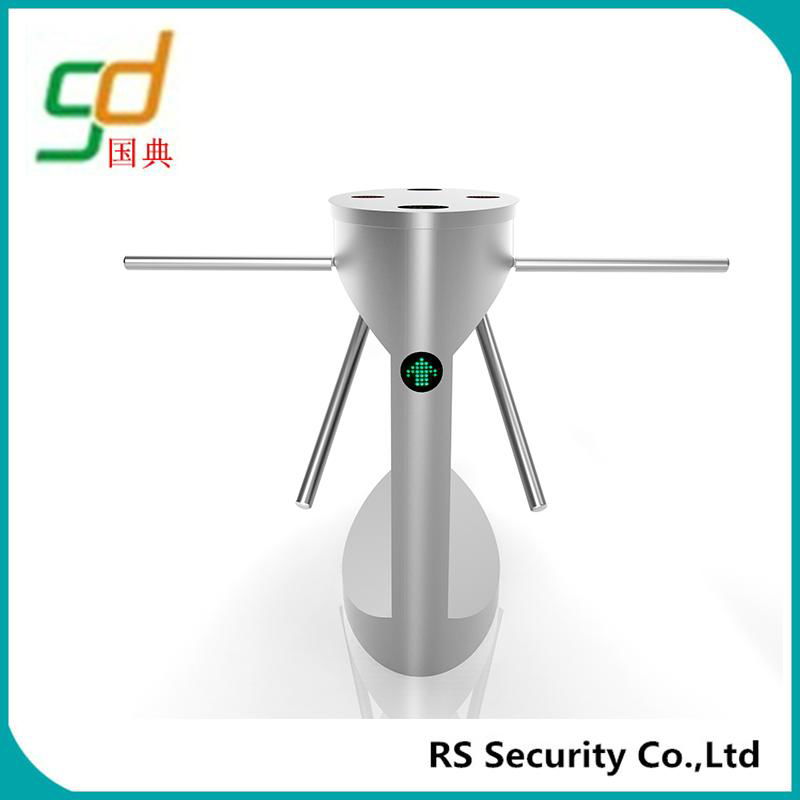 Card or Coin Collector Access Control System Tripod Turnstile with Discounted Pr 3