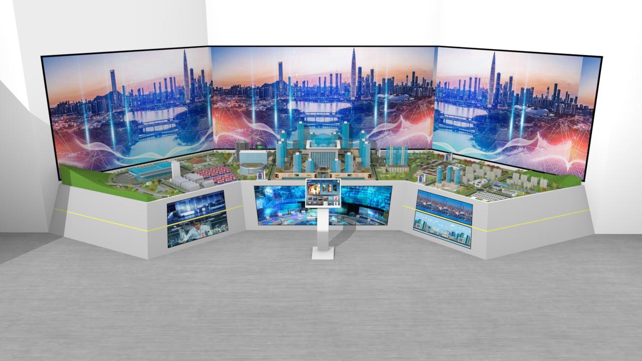 陝西煤礦動態教學模型 4