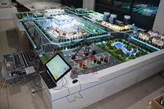 西安智慧城市沙盘模型