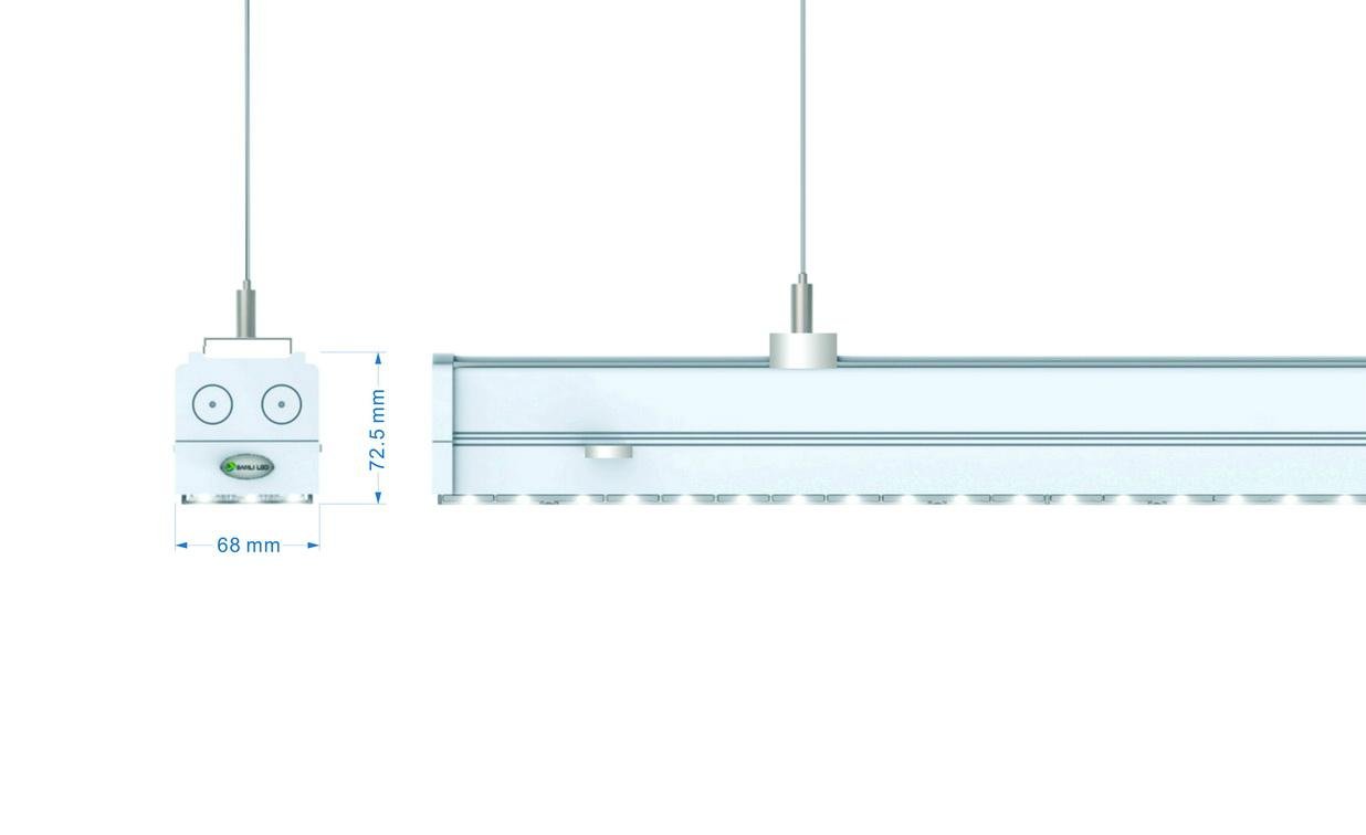 linear led light bar, led linear lighting fixture 2