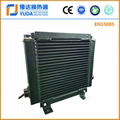 Concrete mixer oil cooler