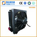 Concrete mixer oil cooler