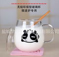 熊猫带把牛奶杯 3