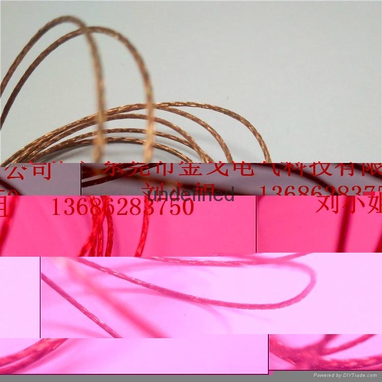 单丝极细紫铜编织线 2