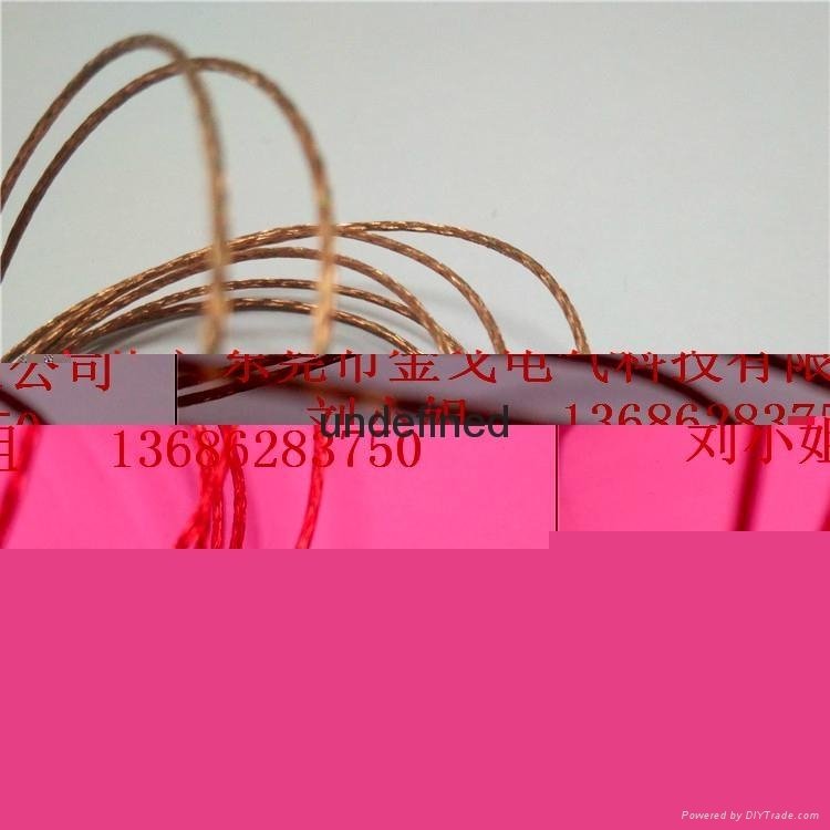 单丝极细紫铜编织线 4