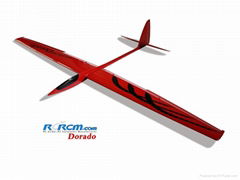 Dorado 2.34m aerobatic glider of rcrcm