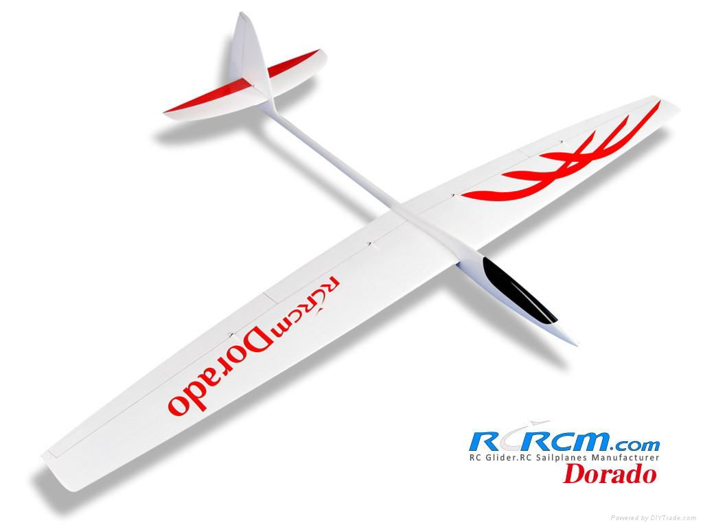 Dorado 2.34m aerobatic glider of rcrcm 3