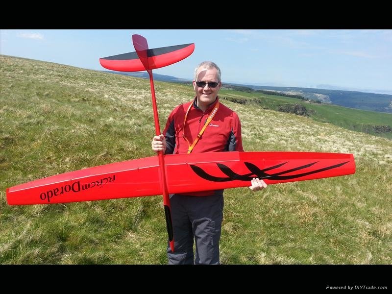 Dorado 2.34m aerobatic glider of rcrcm 5