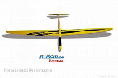 Emotion composite rc sailplane of rcrcm